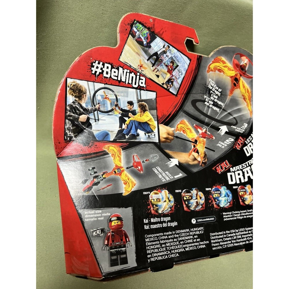 LEGO 70647 Ninjago Kai Dragon Master NEW Building Bricks Toy Fun Set - Picture 10 of 11